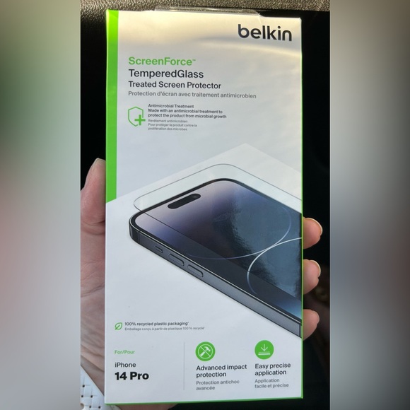Brand new. Rifle Paper Co case & Belkin screen protector for iPhone 14 Pro. - Picture 2 of 2